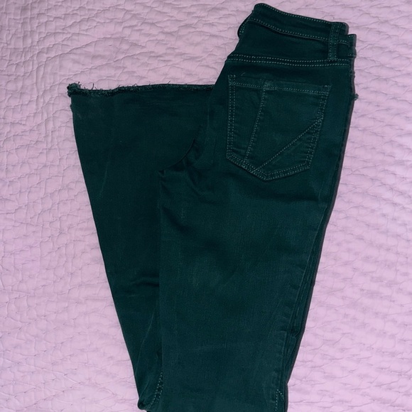 Shyanne Deep Teal Flare Jeans! - Picture 1 of 4